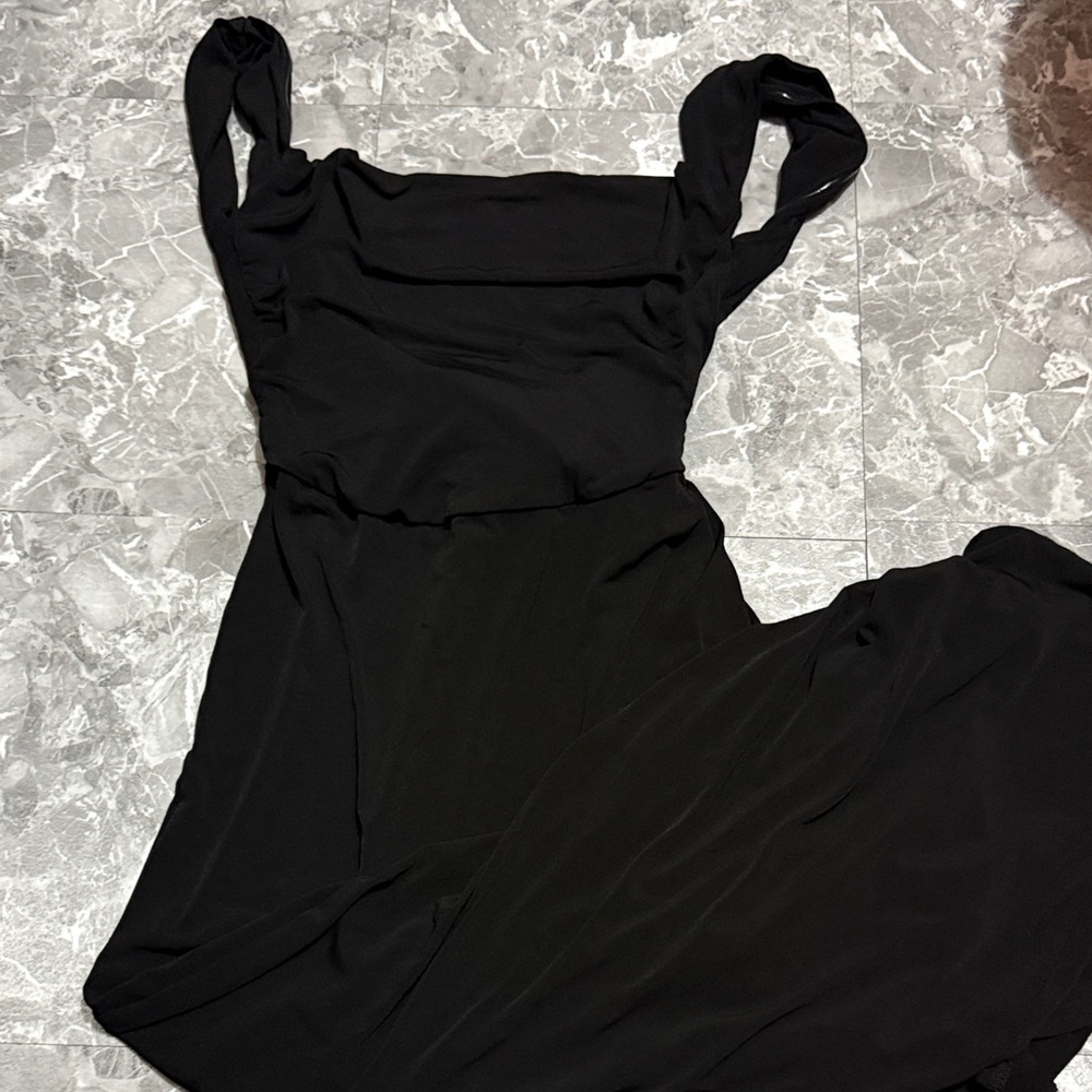 Tiger Mist Joslin Black Women's Maxi Dress with Slit